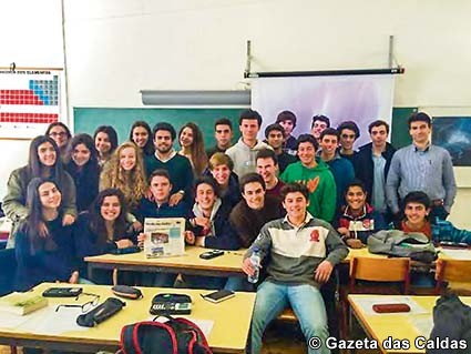 Ler com Olhos de Ver – a Gazeta comentada pelos alunos da Escola Raul Proença Gazeta das Caldas