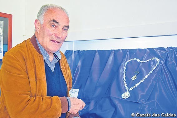 Ordem Honorífica de Torre e Espada exposta no Museu do Ciclismo