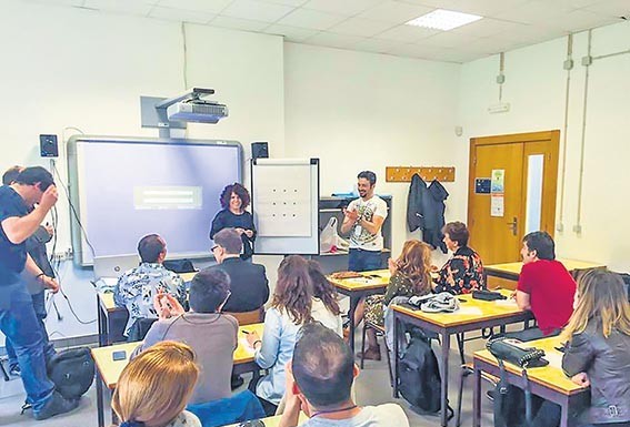 Programa europeu trouxe às Caldas 60 professores durante uma semana