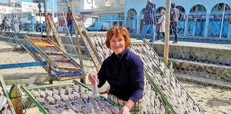 Maria da Nazaré: três gerações à volta do peixe seco