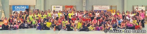Red Party Zumba da Casa do Benfica foi um sucesso notícias das Caldas