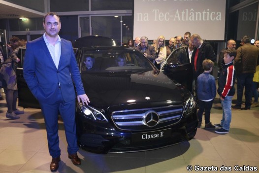 O novo Classe E da Mercedes já chegou às Caldas