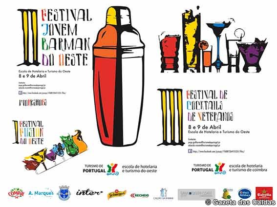 Festival de Cocktails do Oeste nas Caldas