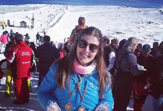 A caldense Catarina Carvalho e Ricardo Brancal sagram-se campeões nacionais Gazeta das Caldas