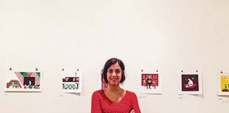 Ilustrações de Catarina Sobral no CCC Gazeta das Caldas