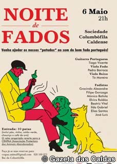 Noite de fados a favor da Crapaa