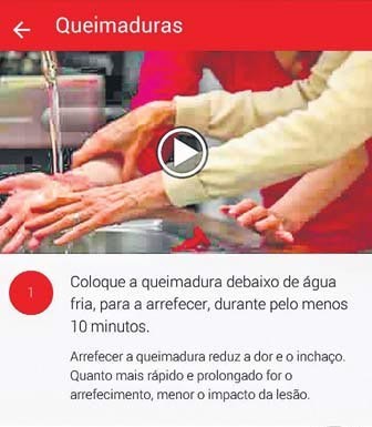 A aplicação da Cruz Vermelha que pode salvar vidas