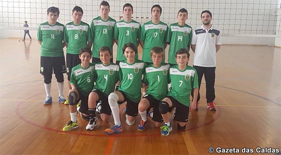 Iniciados Masculinos do Sporting das Caldas perderam com o Leixões