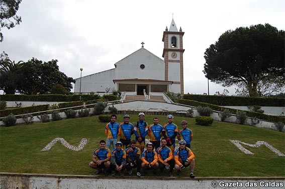 BTT Turismo do Carvalhal Benfeito esteve presente na bênção dos ciclistas em Fátima BTT Turismo do Carvalhal Benfeito
