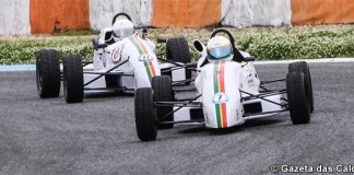 Pilotos Vasco e Vitor Sampaio no Autódromo do Estoril
