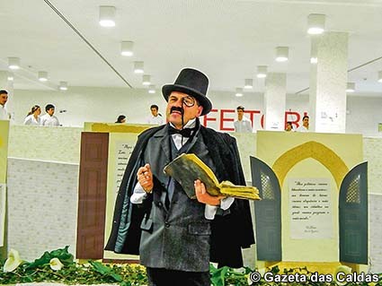 As personagens de “Os Maias” ao vivo e a cores na Escola Josefa de Óbidos Gazeta das Caldas